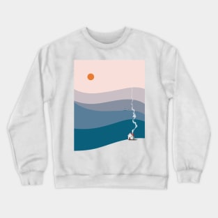 Mountain and Home Crewneck Sweatshirt